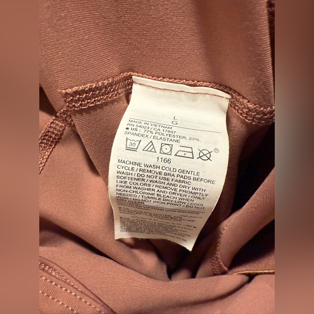 Old Navy Brown Women's Athletic Bodysuit Size Large - Picture 5 of 5